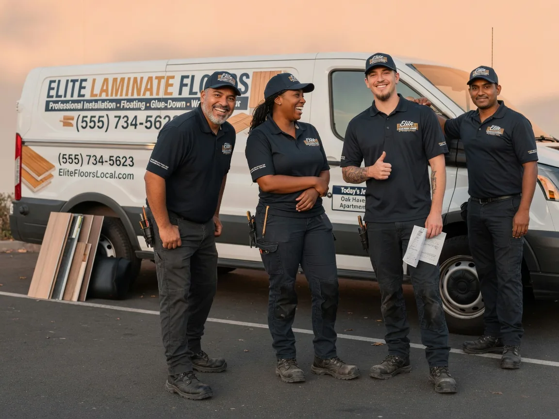 Laminate flooring installation company in Zahl, ND